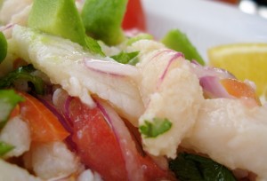 Ceviche at Paradisus Riviera Cancun Resort