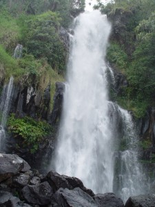 Blue Pool Waterfall