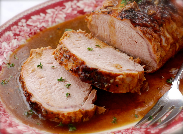 maple pork roast - ChinDeep