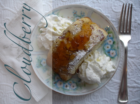 Cake made of cloudberry | Homemade food in finnish way