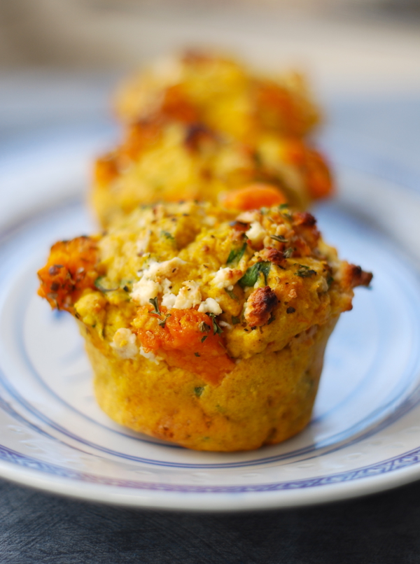 butternut spinach souffle muffins - ChinDeep