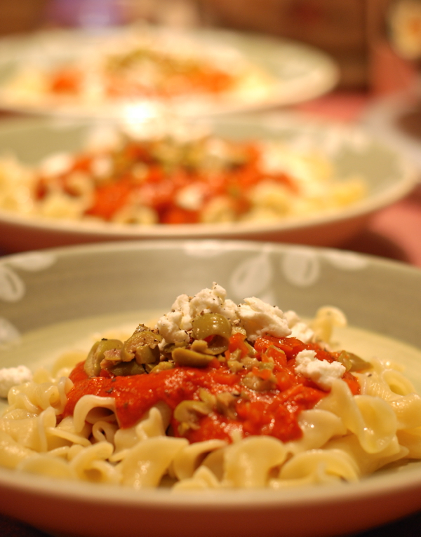 Blender Roasted Vegetable Pasta Sauce