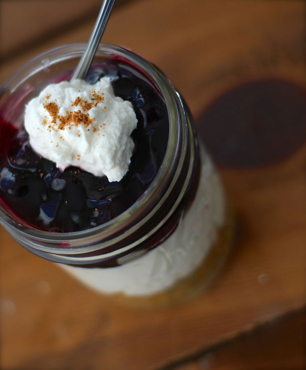 Blueberry Cheesecake Mountain Pies - The Daydreamers Journal