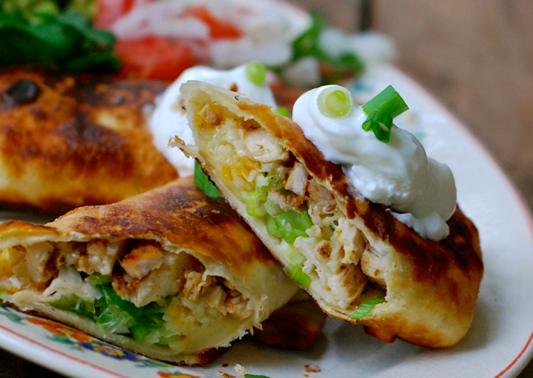 Chicken Chimichangas