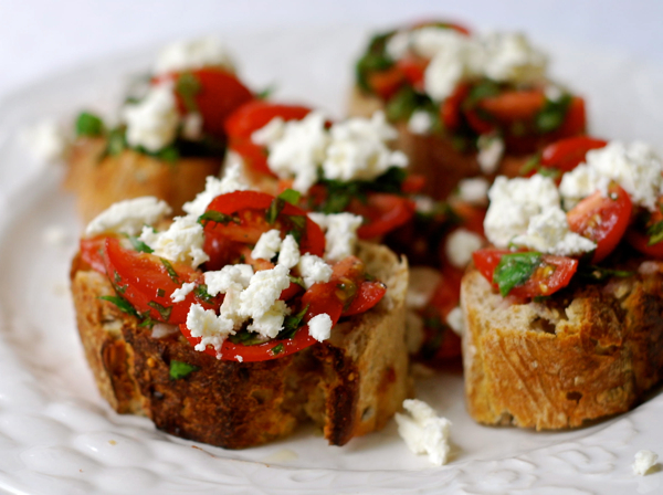 feta bruschetta - ChinDeep