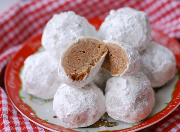 soft gingerbread cookies {in a cake pan} - ChinDeep