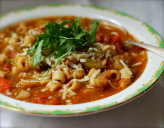 minestrone soup - ChinDeep