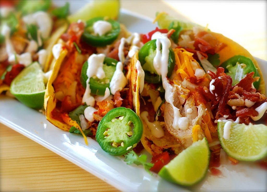bacon jalapeno popper chicken tacos ChinDeep