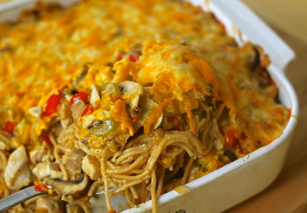 baked chicken tetrazzini - ChinDeep