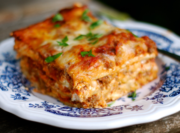 cream cheese lasagna - ChinDeep