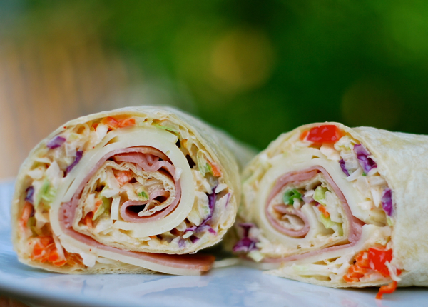 Crunchy hawaiian ham wrap  ChinDeep