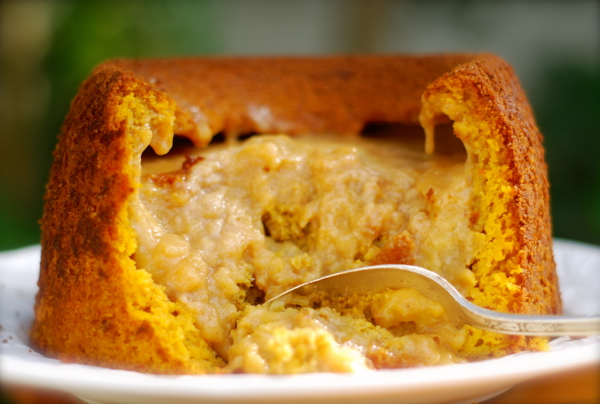 slow cooker pumpkin pie pudding