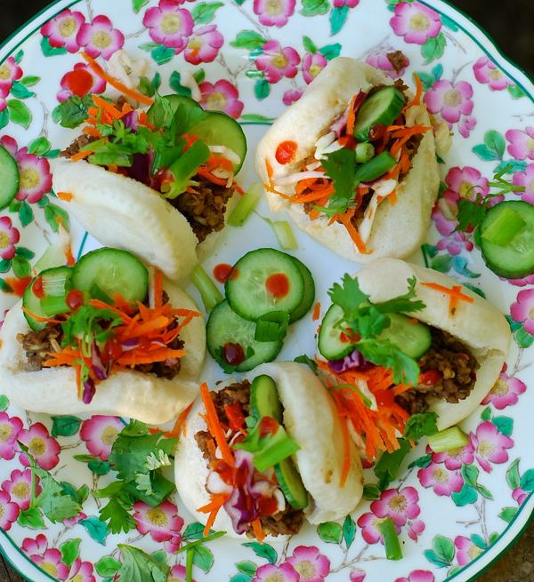 vegan bulgogi + easy steamed bao buns - ChinDeep