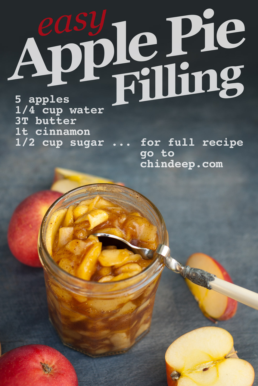 apple pie filling made with unsweetened apple juice