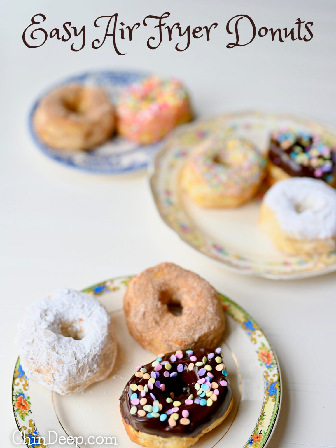 easy air fryer donuts ChinDeep