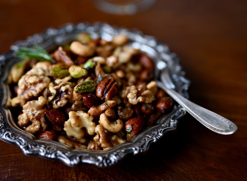 Fancy Roasted Cocktail Nuts