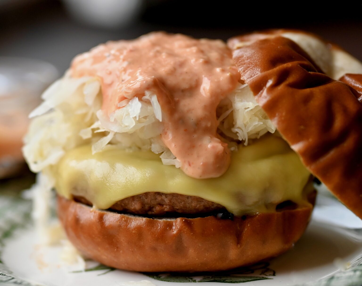 reuben burger - ChinDeep